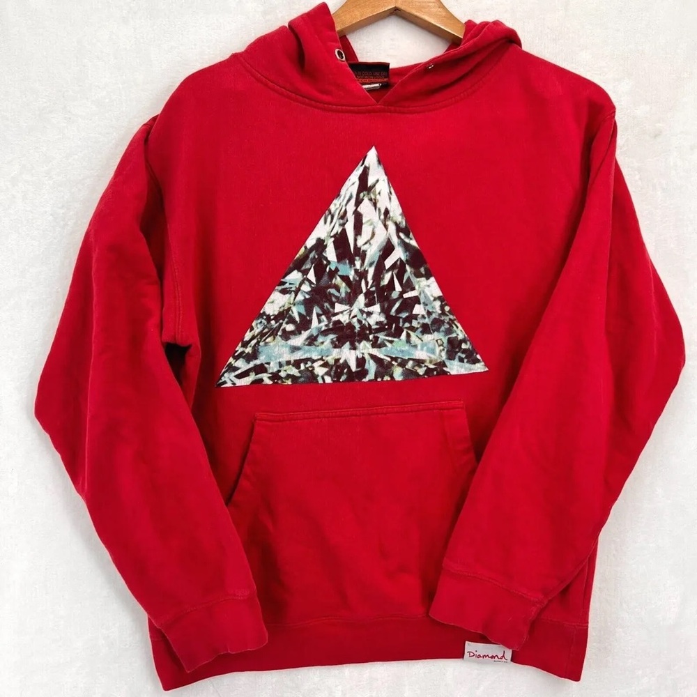 Diamond Supply Company Red Diamond sweatshirt size M